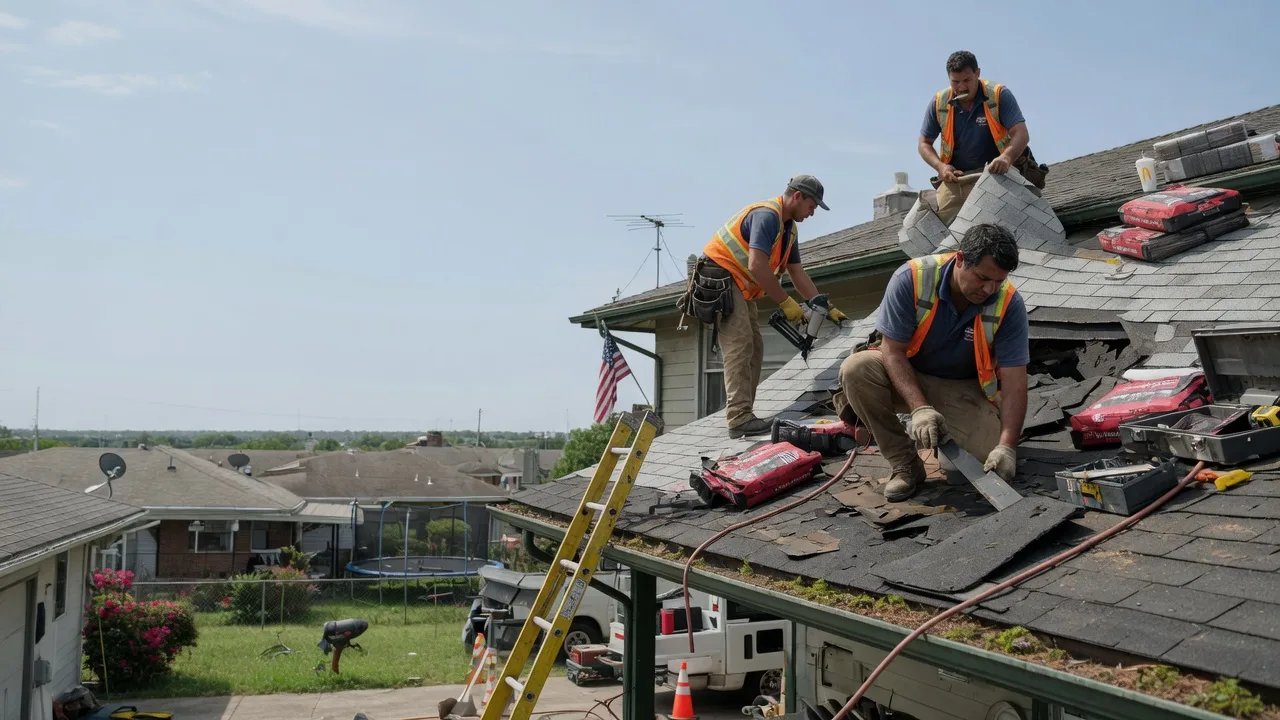 Roof Repair in Deanville, TX near me